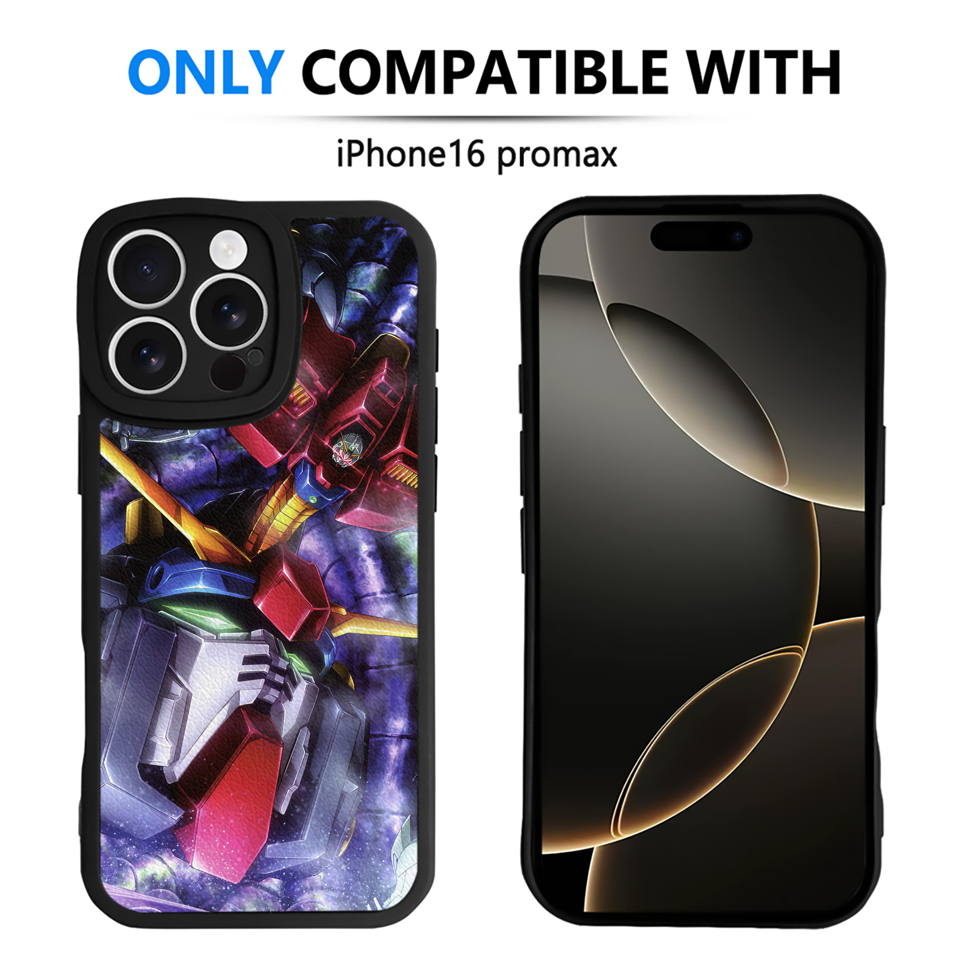 （画像用） 機動戦士ガンダム Mobile Suit Gundam 【iPhone 16シリーズ対応】シリコンスマホケース（レザー調） 材質：シリコン